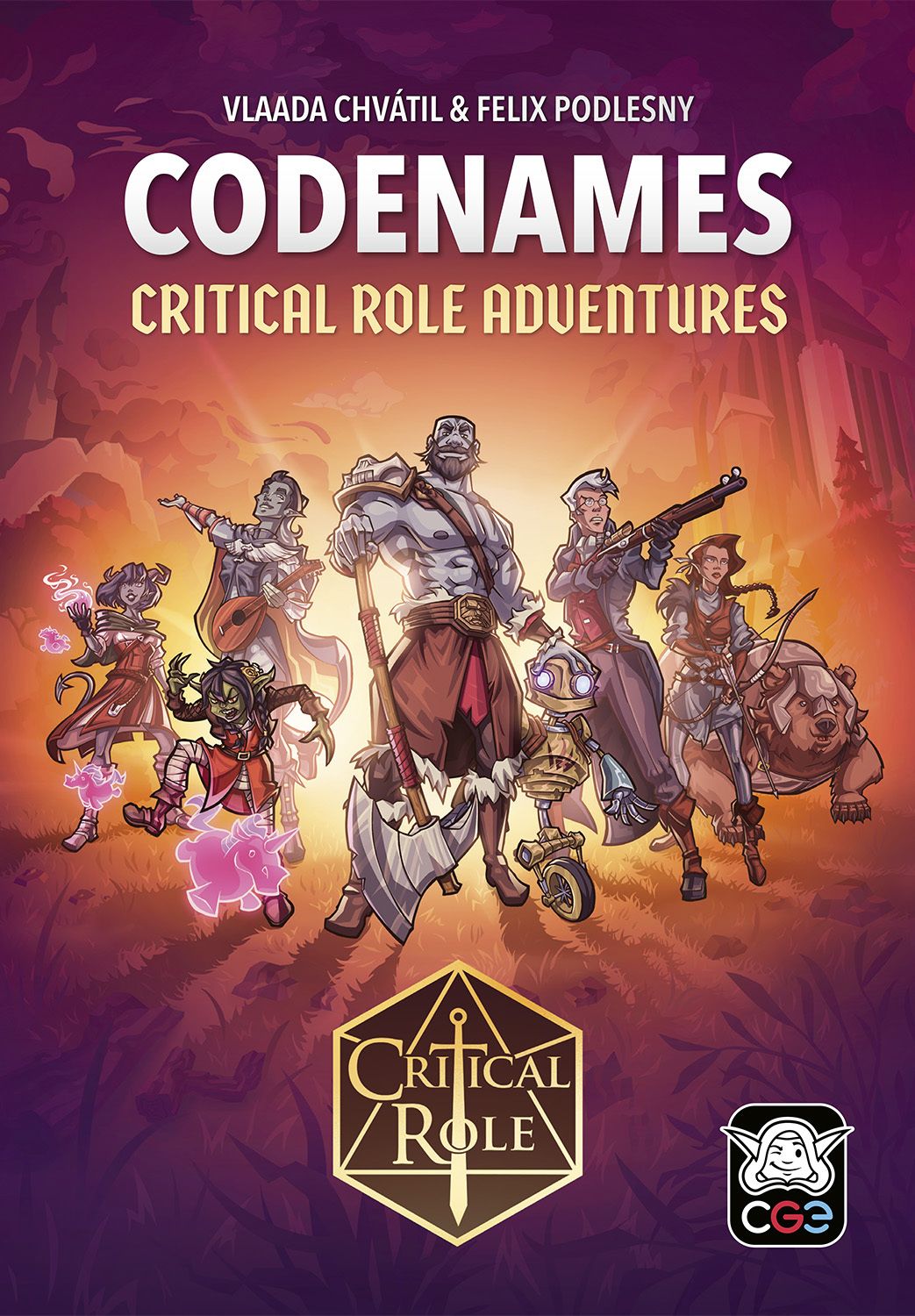 Box cover for Codenames: Critical Role Adventures