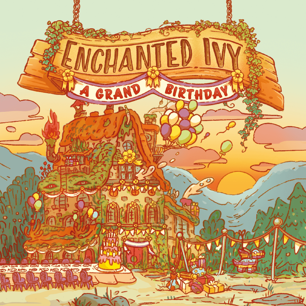 Box cover for Enchanted Ivy: A Grand Birthday