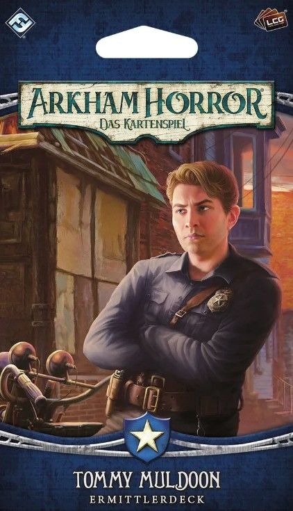 Box cover for Arkham Horror: The Card Game – Tommy Muldoon Investigator Deck