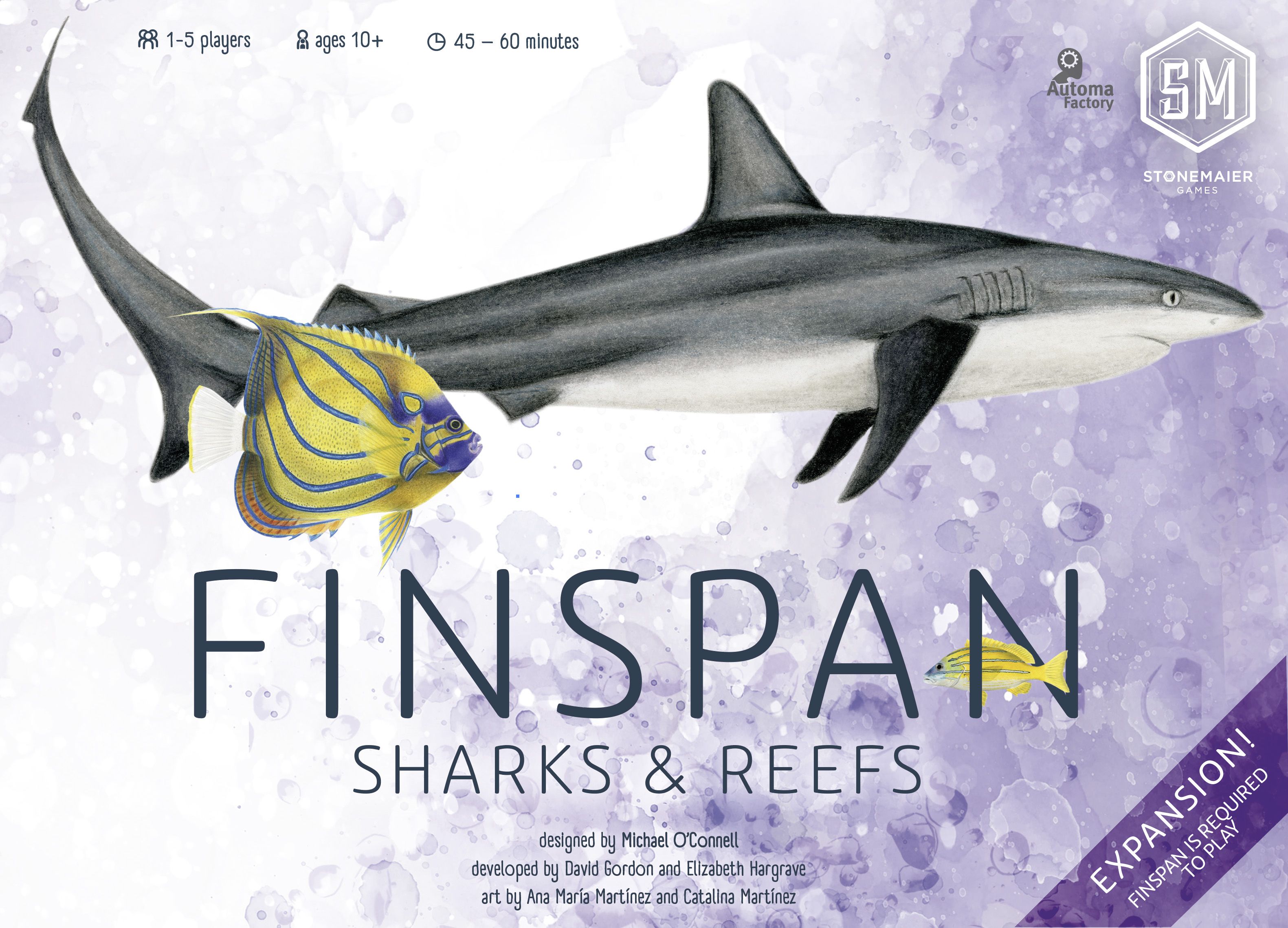Box cover for Finspan: Sharks & Reefs