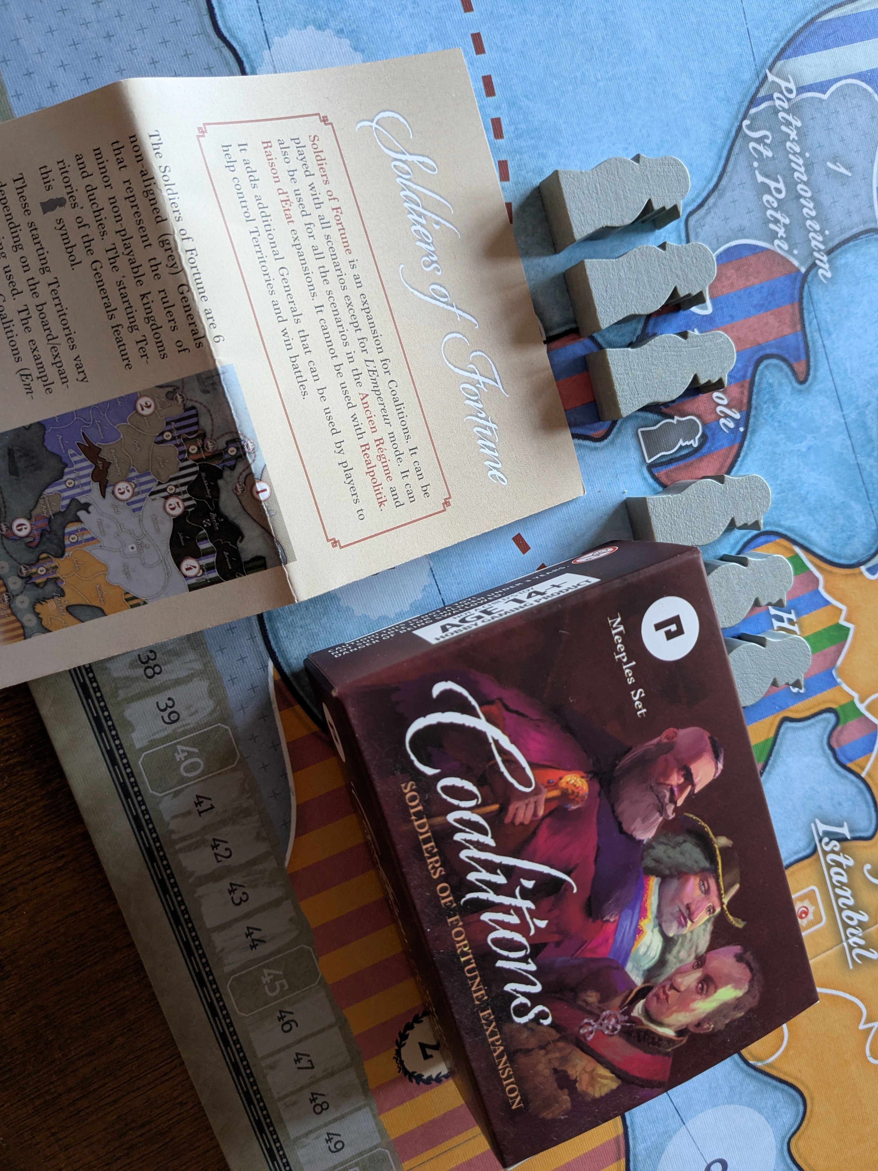 Box cover for Coalitions: Soldiers of Fortune