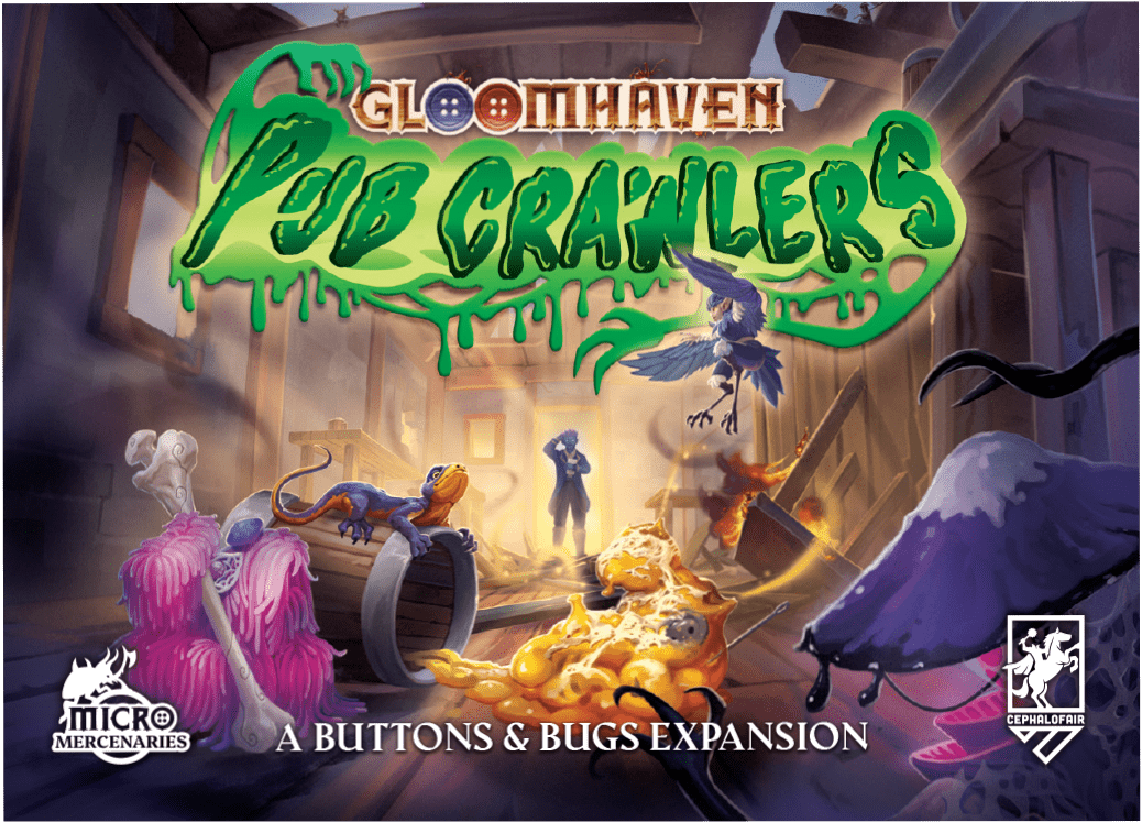 Box cover for Buttons & Bugs: Pub Crawlers