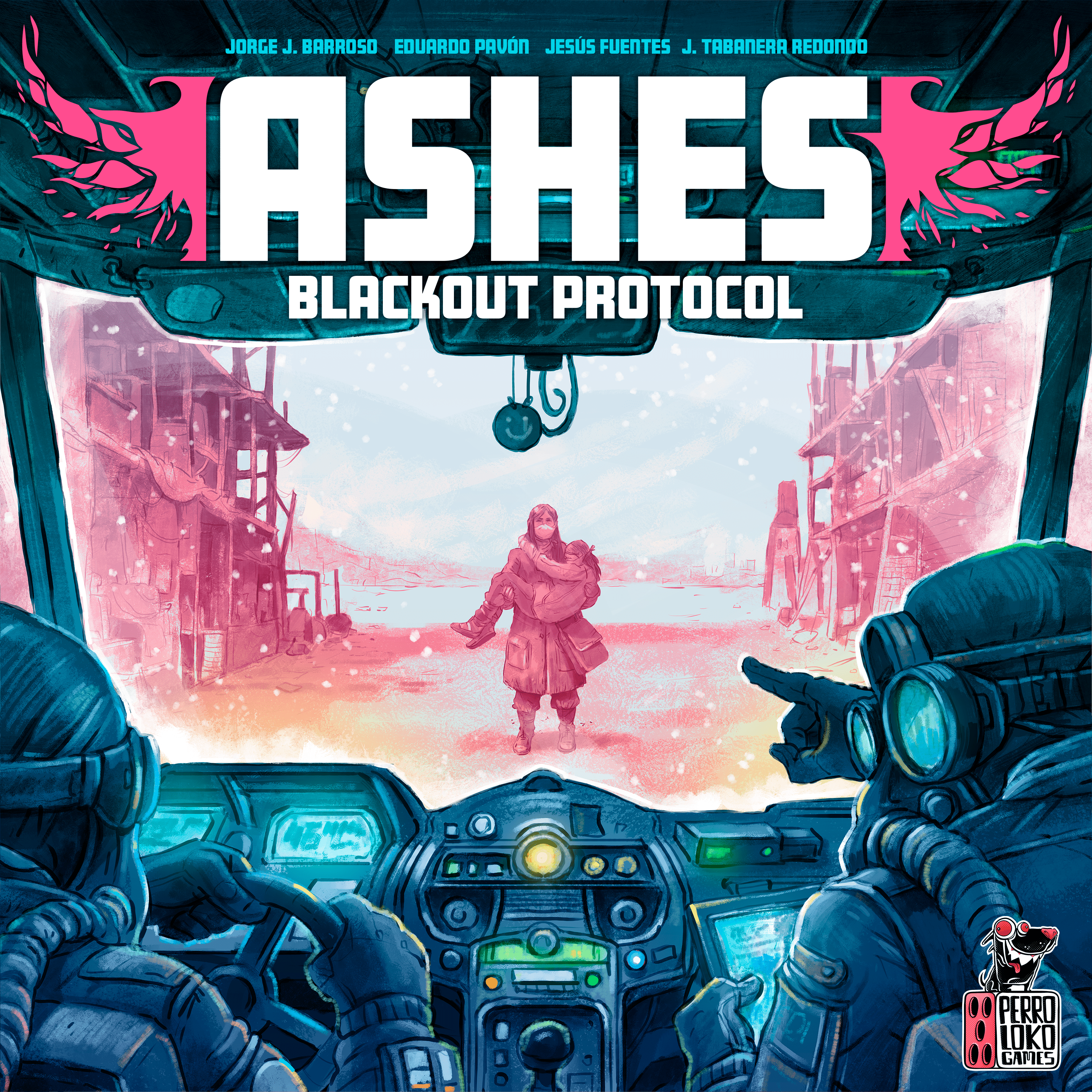 Box cover for ASHES: Blackout Protocol