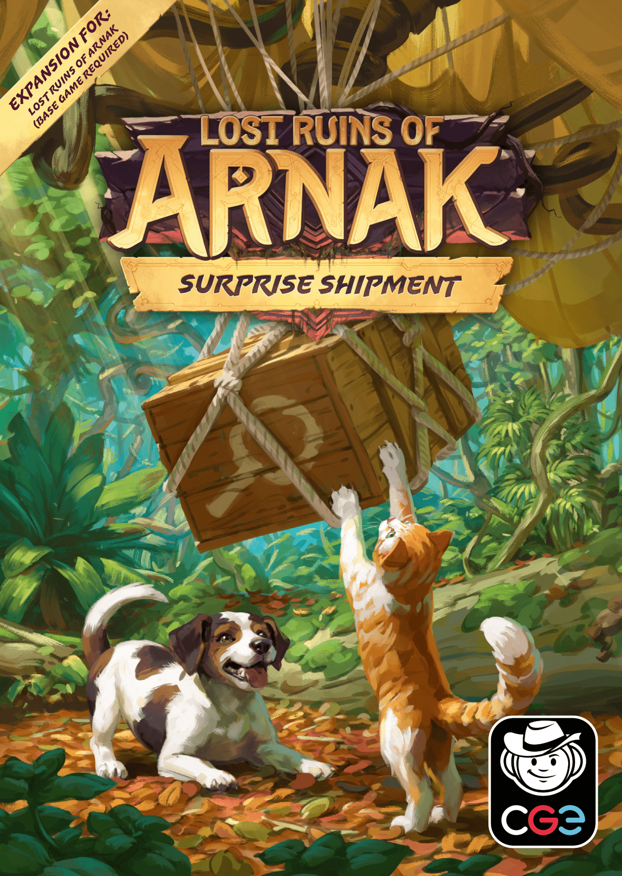 Box cover for Lost Ruins of Arnak: Surprise Shipment