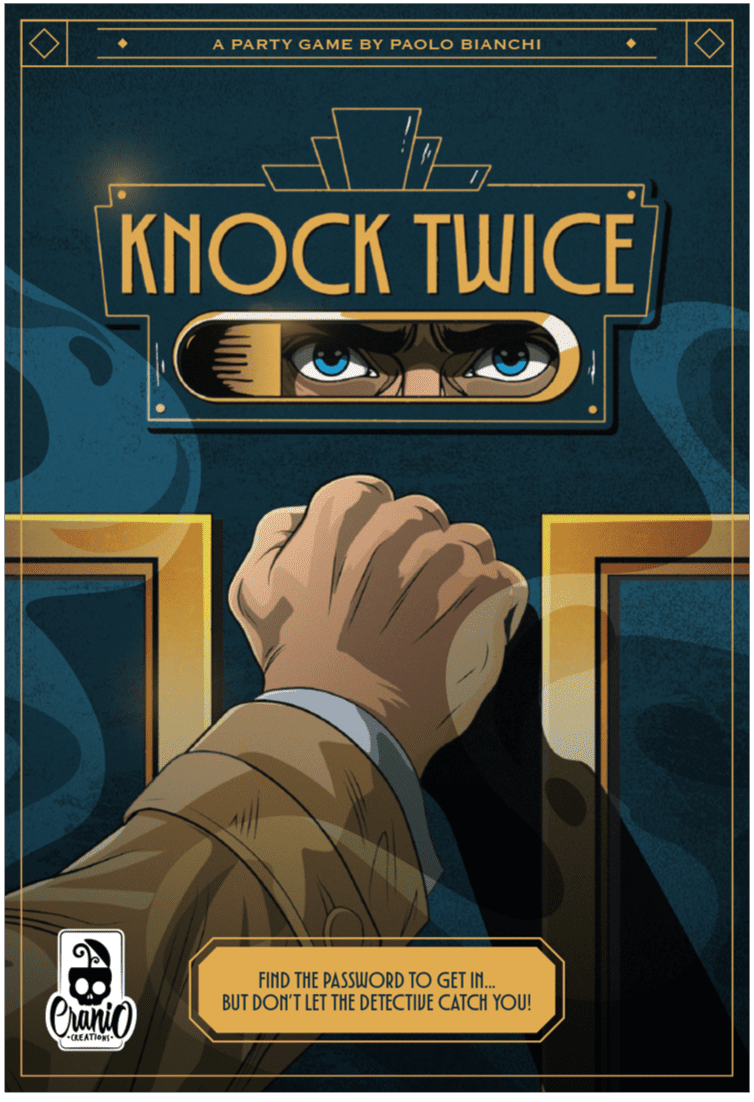Box cover for Knock Twice
