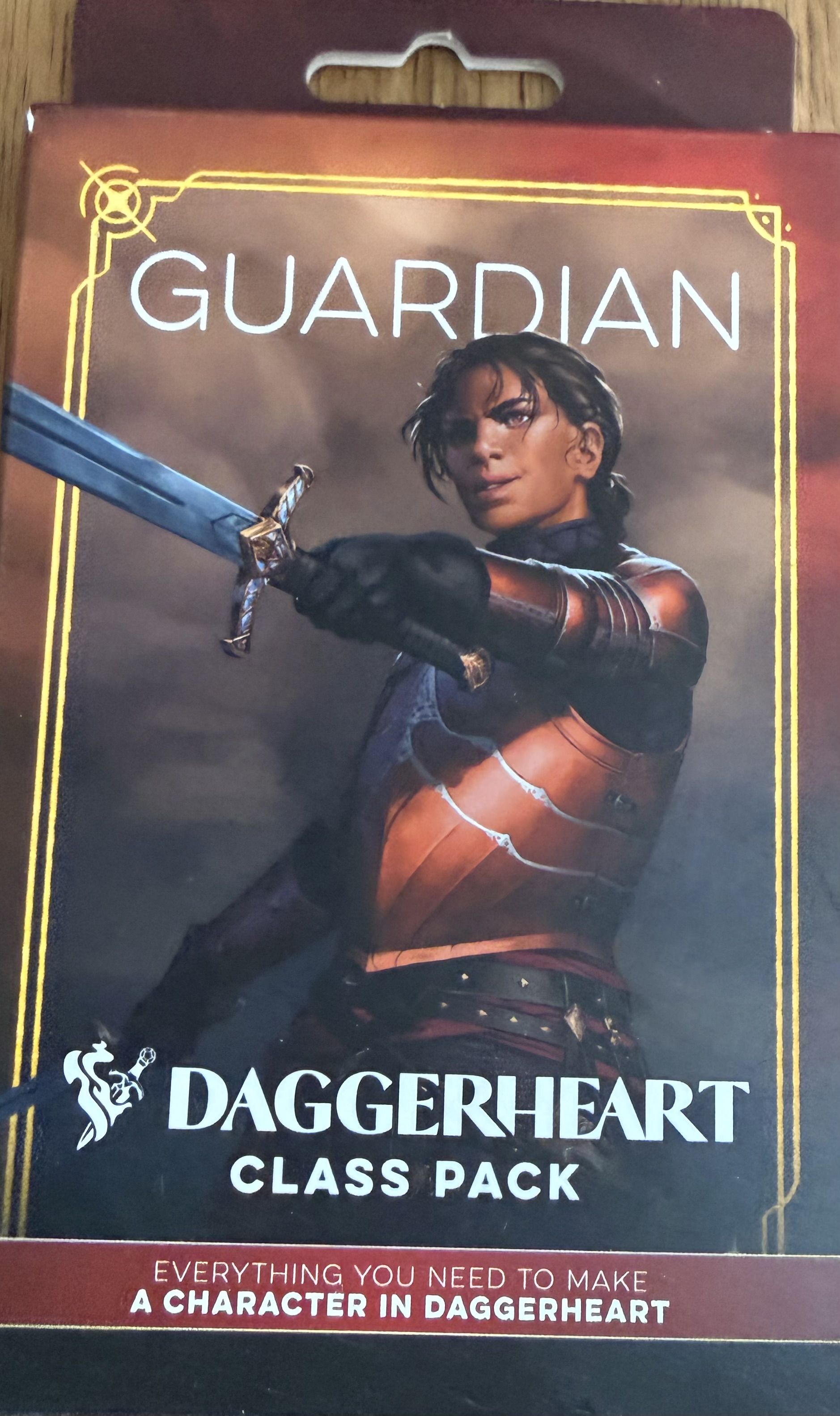 Box cover for Daggerheart: Class Pack Guardian
