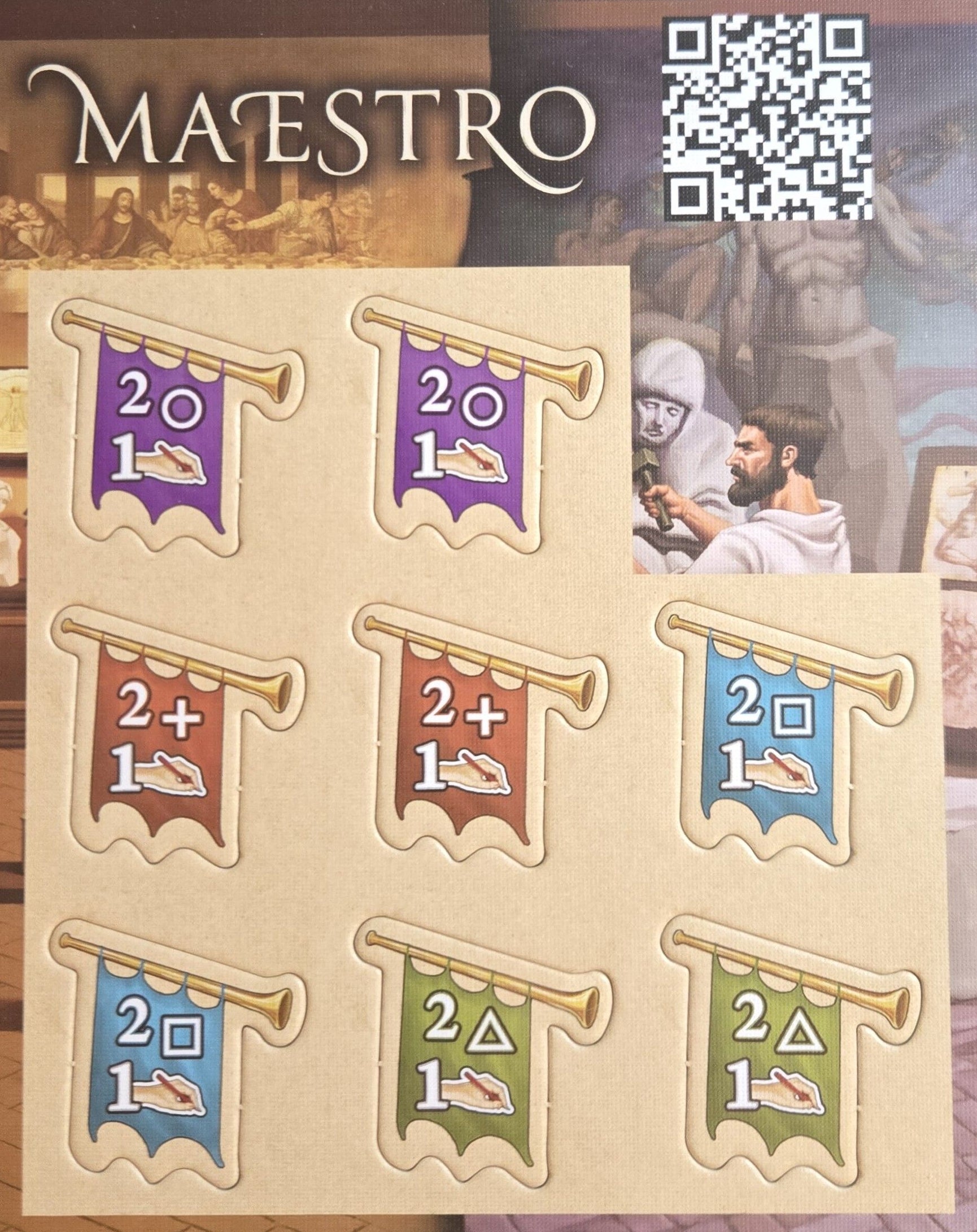 Box cover for Maestro: Special Publicity Tokens Promo