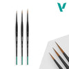 Vallejo Design Brush Set - Synthetic Fibers (0, 1 and 2)