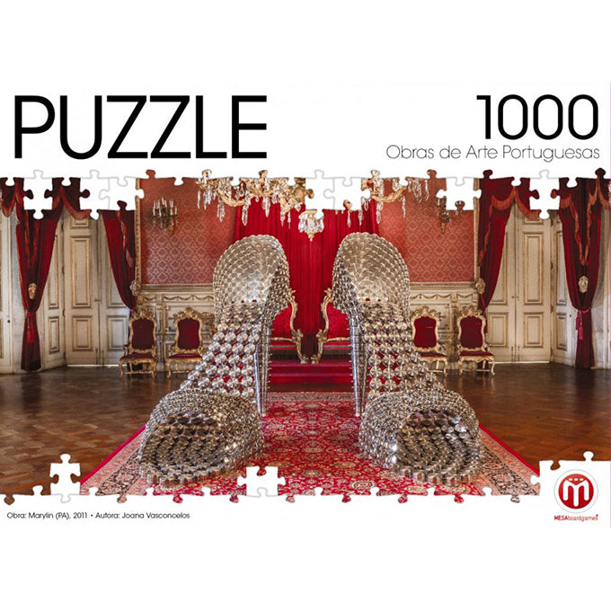 Puzzle 1.000 Pcs: Obras de Arte Portuguesas Joana Vasconcelos - Marylin