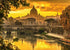 Puzzle 1000 Pcs - Rome: Golden light over Rome