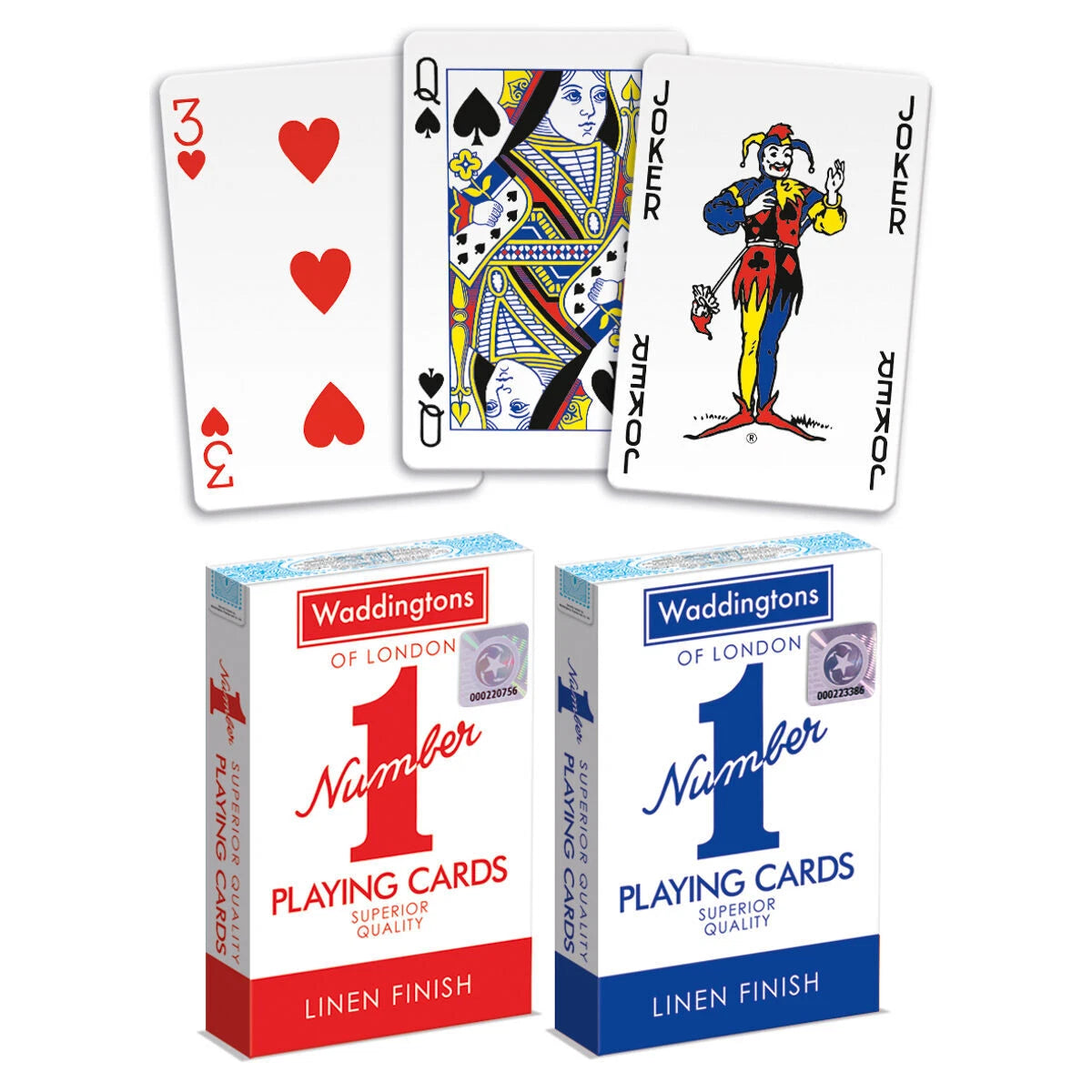 Waddingtons No.1 Classic Playing Cards – Miniversos