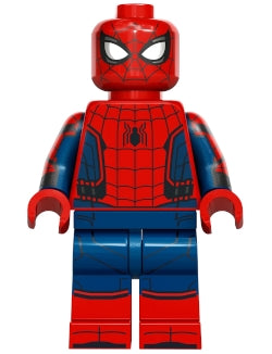 Spider-Man - Printed Dark Blue Arms and Red Feet (sh0829)