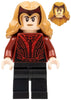 The Scarlet Witch (Wanda Maximoff) - Plain Black Legs, Medium Nougat Hair with Tiara (sh0831)