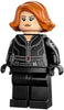 Black Widow - Black Jumpsuit, Dark Orange Short Hair, Plain Legs, Printed Arms (sh0851)