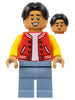 Ned Leeds - Red and Yellow Letter Jacket, Sand Blue Legs (sh0893)