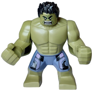 Hulk - Giant, Sand Blue Pants with Lavender Panels, Raging (sh0966)