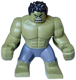 Hulk - Giant, Dark Bluish Gray Pants, Raging (sh0967)