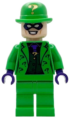 The Riddler - Bright Green Outfit and Bowler Hat (sh1081)