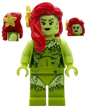 Poison Ivy - Lime Outfit, Yellowish Green Arms, Flower (sh1086)