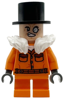 The Penguin - Prison Jumpsuit, Side Pockets, Light Nougat Head (sh1090)
