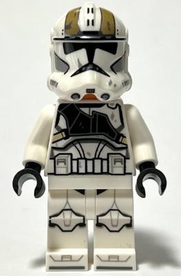 Clone Trooper Gunner (Phase 2) - Dirt Stains, Nougat Head, Helmet with Holes (sw1236)