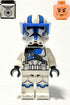 Clone Heavy Trooper, 501st Legion (Phase 2) - White Arms, Blue Visor, Backpack, Nougat Head, Helmet with Holes (sw1247)