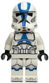 Clone Trooper, 501st Legion (Phase 2) - White Arms, Nougat Head, Helmet with Holes (sw1337)