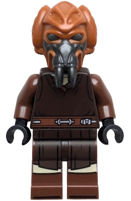 Plo Koon - Dark Brown Robe, Tan Shirt, Printed Legs (sw1414)