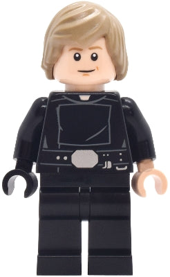 Luke Skywalker - Jedi, Hair with Side Part, Smile with Crease / Frown (sw1476)