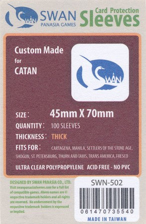 Swan Thick Sleeves (45x70mm)