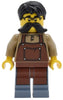Tudor House Clockmaker - Dark Tan Shirt with Reddish Brown Apron, Sand Blue Legs, Black Hair and Moustache (twn515)