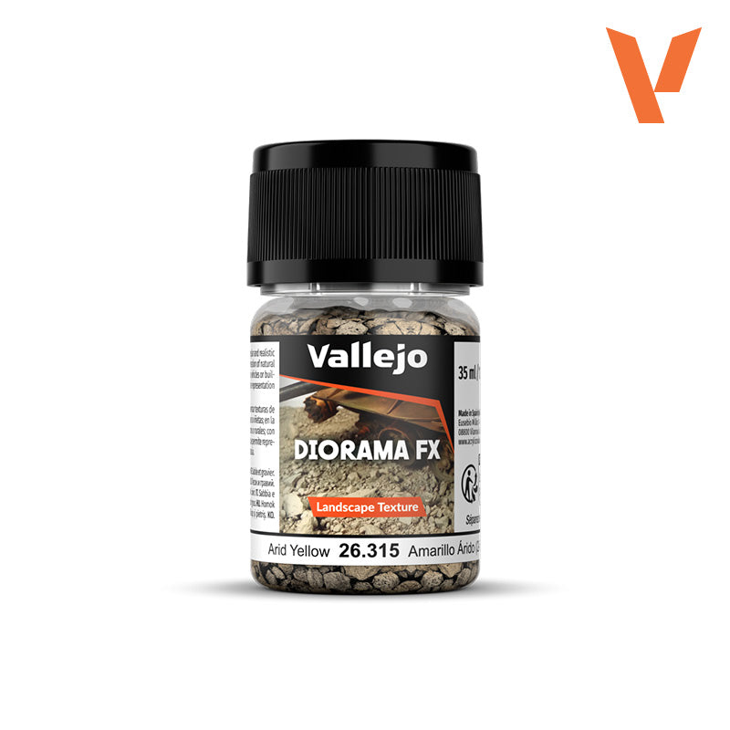Vallejo Diorama FX - Landscape Textures - Arid Yellow / 2-5 mm