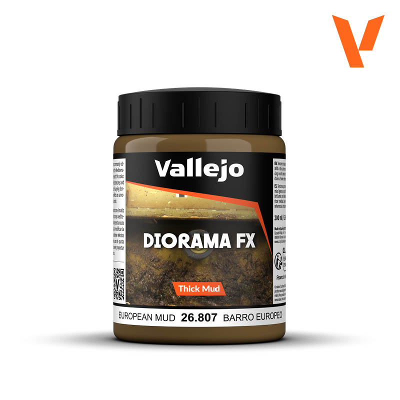 Vallejo Diorama FX - Thick Mud Textures - European Mud