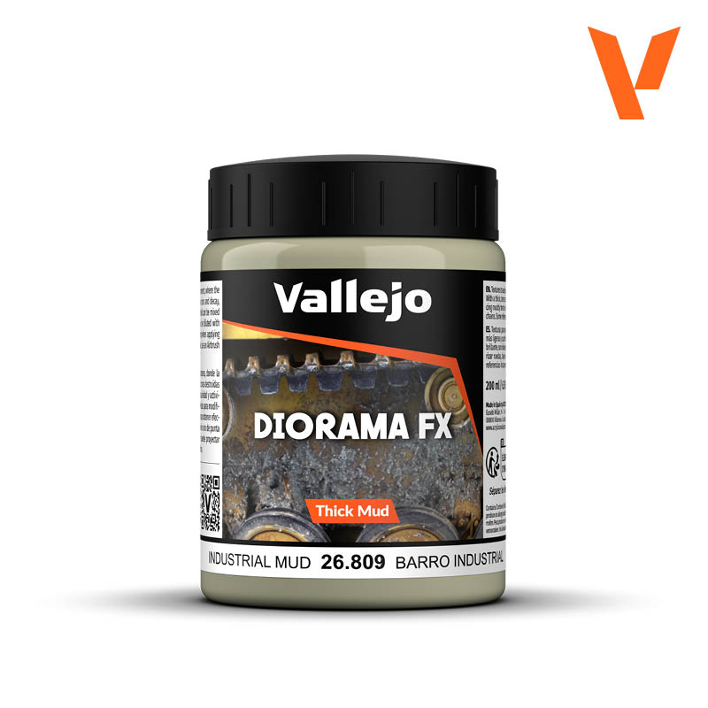Vallejo Diorama FX - Thick Mud Textures - Industrial Mud
