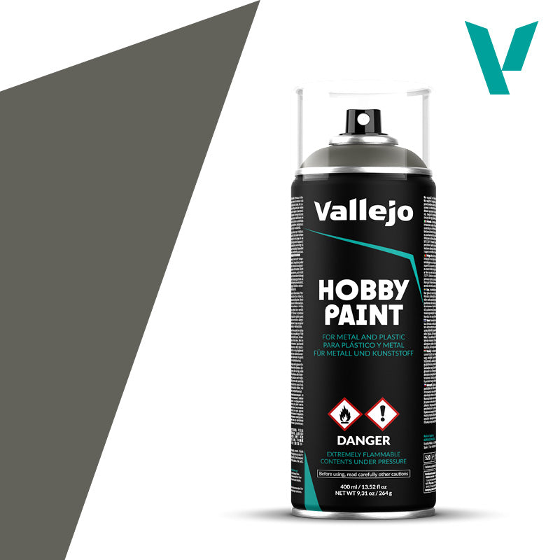 Vallejo Hobby Paint - Infantry Color Primer Spray (400ml) - Feldgrau Grey