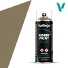 Vallejo Hobby Paint - Infantry Color Primer Spray (400ml) - Khaki Brown US