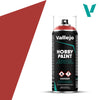 Vallejo Hobby Paint - Fantasy Color Primer Spray (400ml) - Scarlet Red