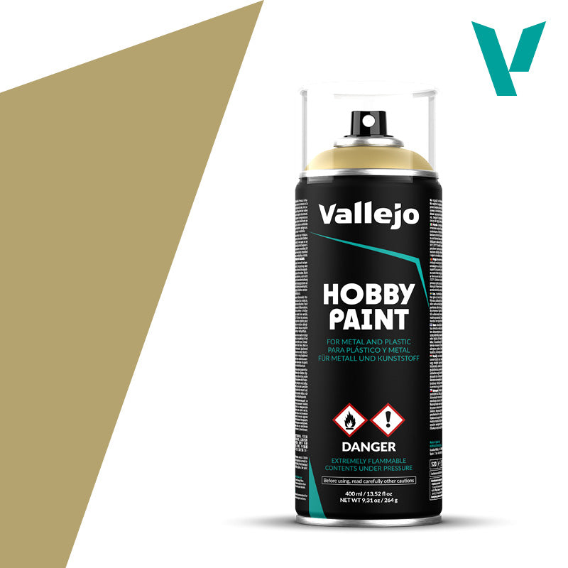 Vallejo Hobby Paint - Fantasy Color Primer Spray (400ml) - Dead Flesh