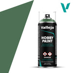Vallejo Hobby Paint - Fantasy Color Primer Spray (400ml) - Disgusting Green