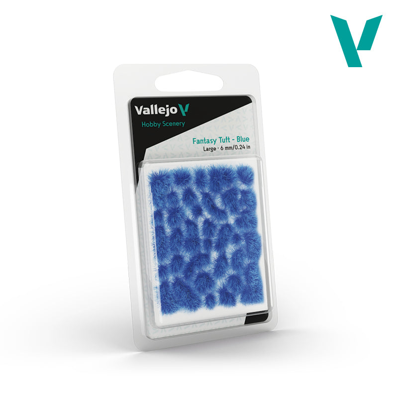 Vallejo Scenery - Fantasy Tuft Blue