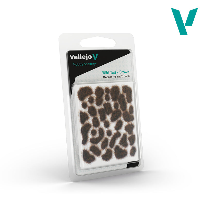 Vallejo Scenery - Wild Tuft Brown
