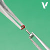 Vallejo Tools: Flat Rounded Stainless Steel Tweezers (120 mm)
