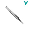 Vallejo Tools: Flat Rounded Stainless Steel Tweezers (120 mm)
