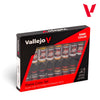Vallejo Game Color Set: Leather & Metal (16)