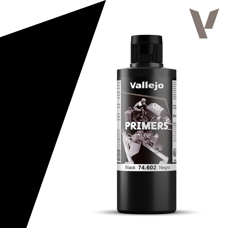 Vallejo Primers - Black 200ml