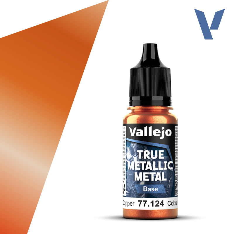 Vallejo True Metallic Metal - Ancient Copper - Base (18 ml)