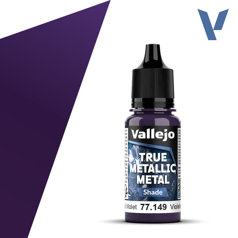 Vallejo True Metallic Metal - Celestial Violet - Shade (18 ml)