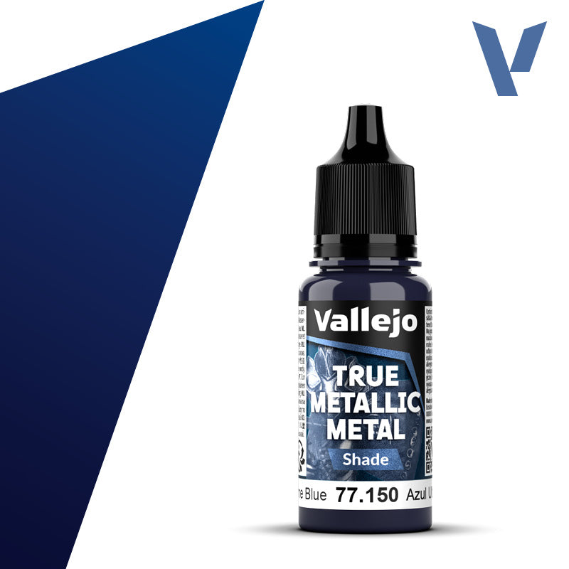 Vallejo True Metallic Metal - Ultramarine Blue - Shade (18 ml)