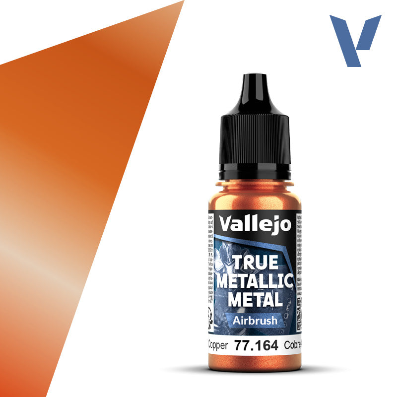 Vallejo True Metallic Metal - Ancient Copper - Airbrush (18 ml)