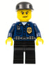 Police - World City Patrolman, Dark Blue Shirt with Badge and Radio, Black Legs, Black Cap (wc004)